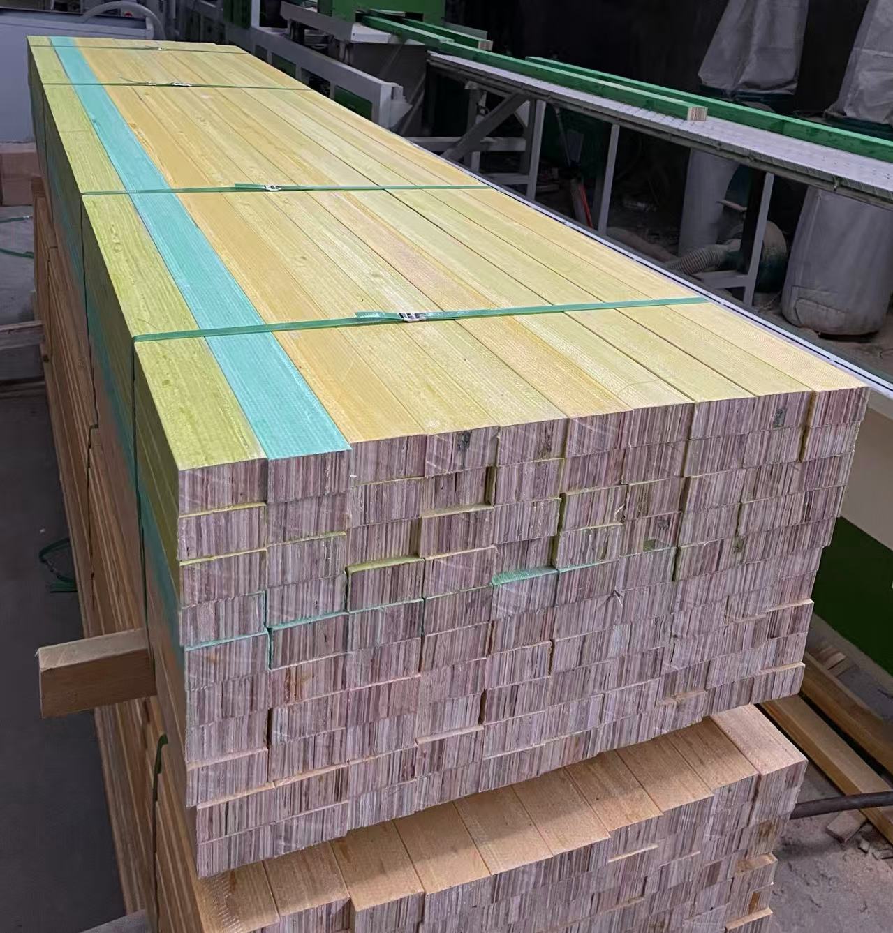 Recycled composite wood block production line